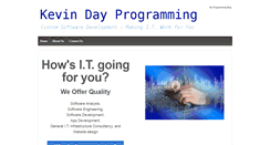 Desktop Screenshot of kevindayprogramming.com